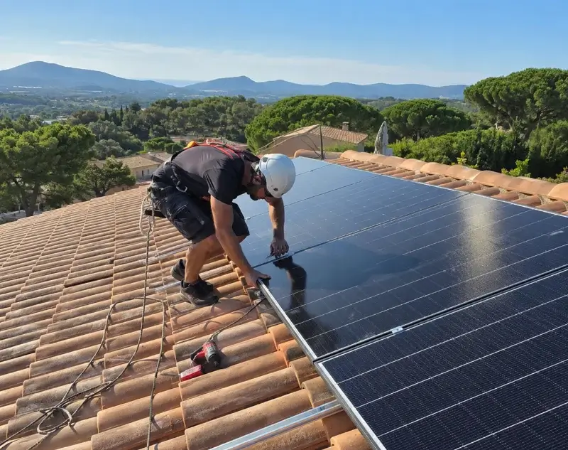 Installateur panneaux solaires Paraza — pose photovoltaïque sur toiture